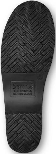 Sanita Black Ingrid Open Back Shoes