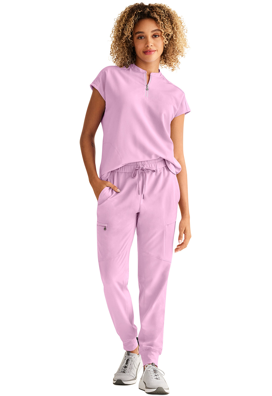 Healing Hands 360 Sandy Tuck In Oversized Scrub Top