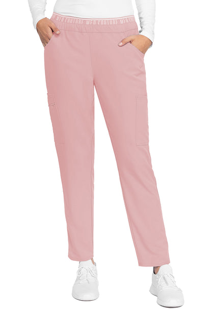 Med Couture Insight Tall Mid-Rise Tapered Leg Pull-On Scrub Pants