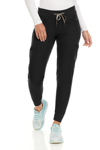 Pantalon de jogging en tricot à taille haute Hannah de Medichic