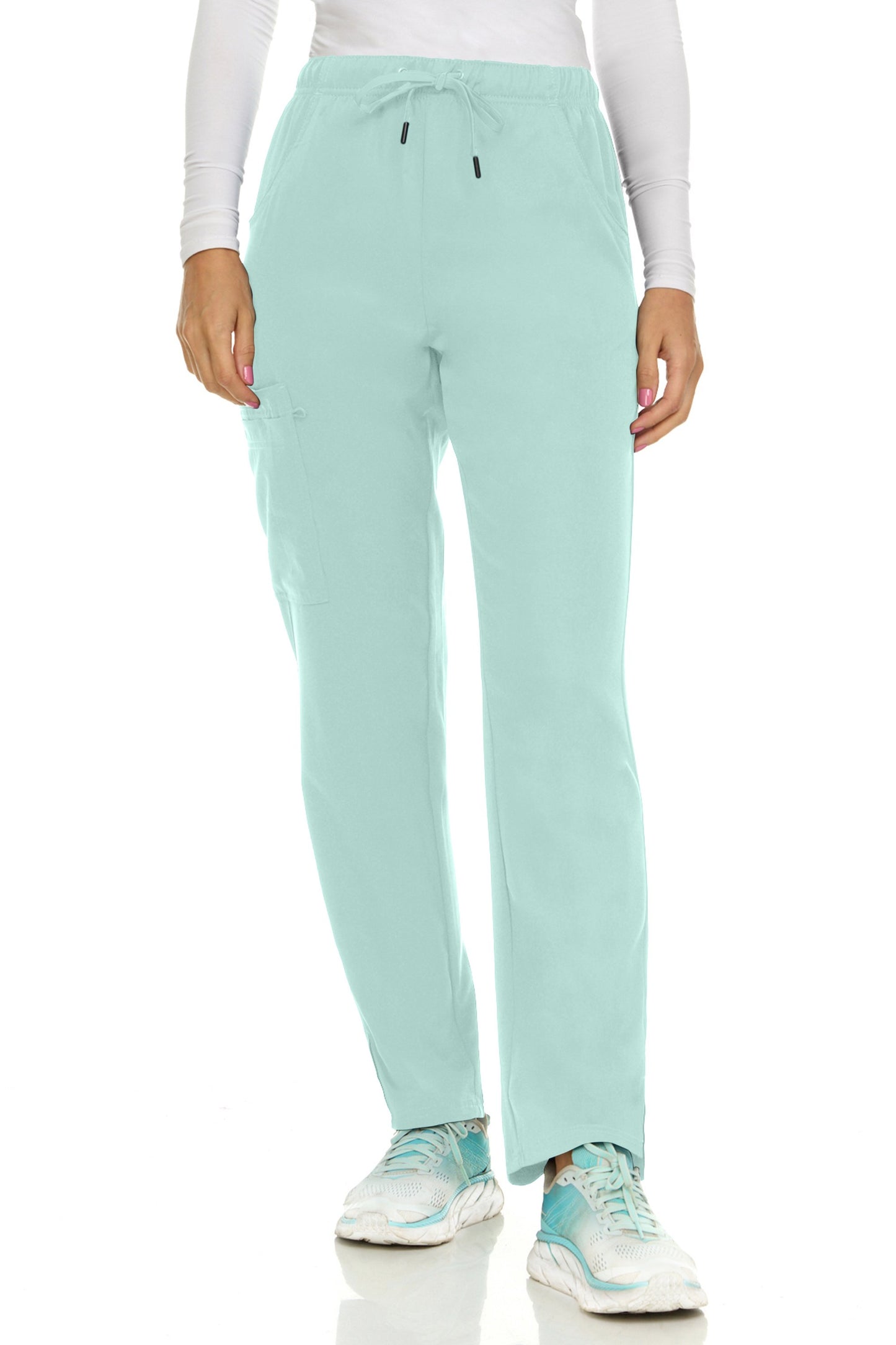 Medichic Mini Marilyn Joelle Elastic Drawstring Cargo Scrub Pants