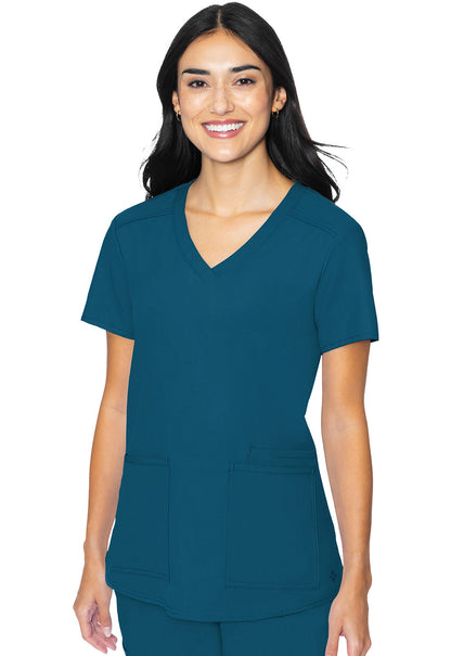 Med Couture Insight 3-Pocket Scrub Top