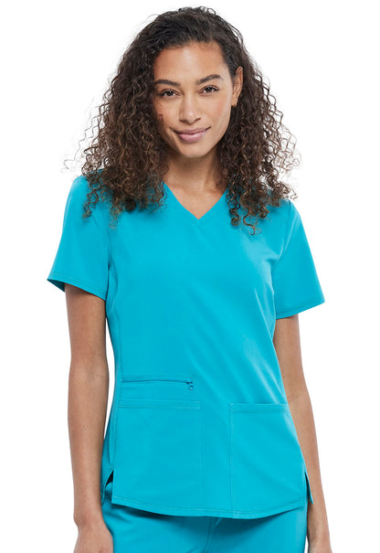 Blusa médica con cuello en V Allura de Cherokee