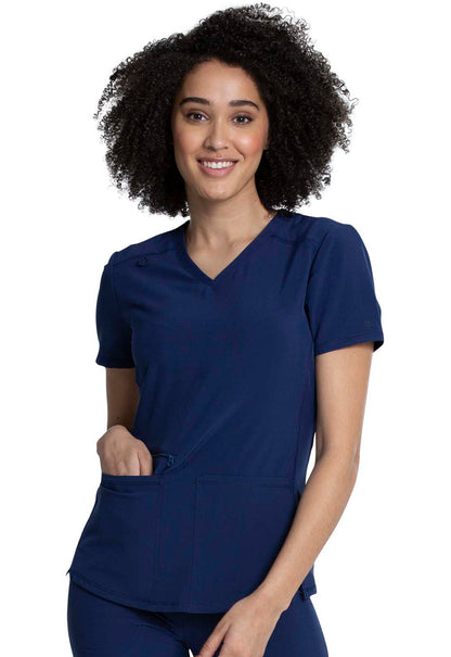 Blusa médica con cuello en V Allura de Cherokee