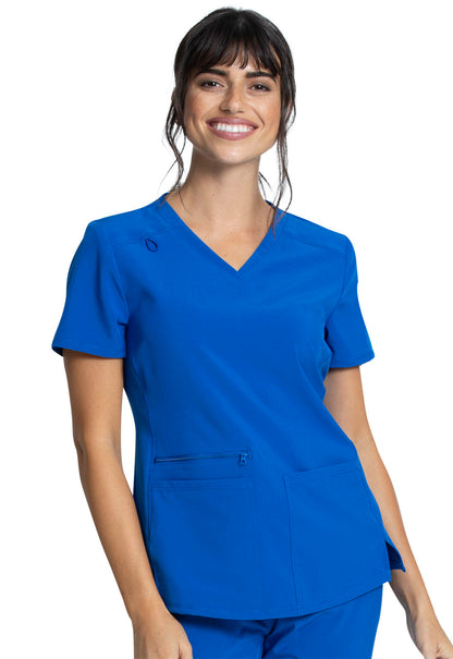 Blusa médica con cuello en V Allura de Cherokee