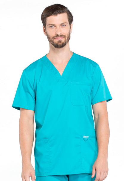 Haut d'hôpital à col en V pour homme Cherokee Workwear Revolution